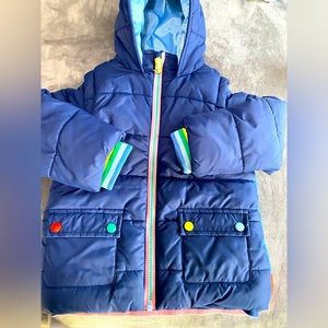 Mini Boden 2-in One Coat/Vest
